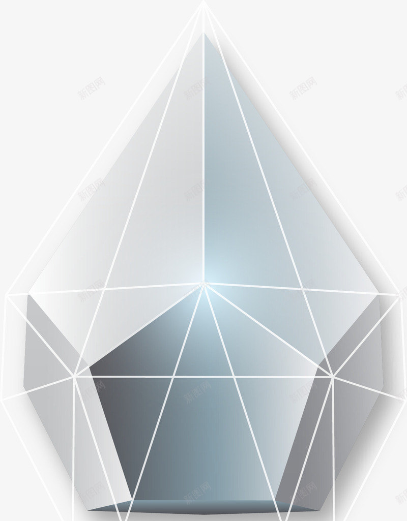 三维几何图形png免抠素材_新图网 https://ixintu.com 三维 三维几何 几何 多边形 形状 抽象 抽象的