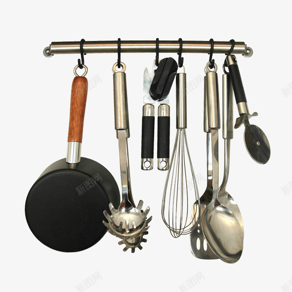 厨具png免抠素材_新图网 https://ixintu.com 勺子 厨具 厨房 厨房插画 打蛋器 装饰 锅