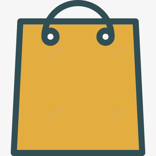 购物袋图标png_新图网 https://ixintu.com 业务 商务 商务和购物 袋 购物 购物袋 超市