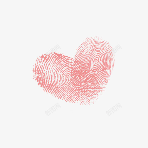 红色情人节爱心指纹png免抠素材_新图网 https://ixintu.com LOVE 婚庆 心形 情人节 浪漫 爱心指纹 爱情