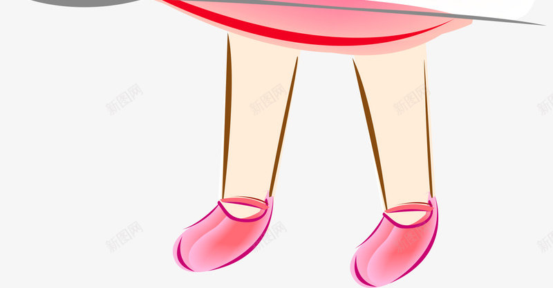 卡通举牌女孩png免抠素材_新图网 https://ixintu.com AI 儿童 卡通 可爱 女孩 手绘 插画 牌子 粉色 线条