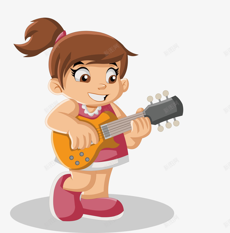 动画女孩png免抠素材_新图网 https://ixintu.com 加载动画 动画 女孩 笑脸 芘芭
