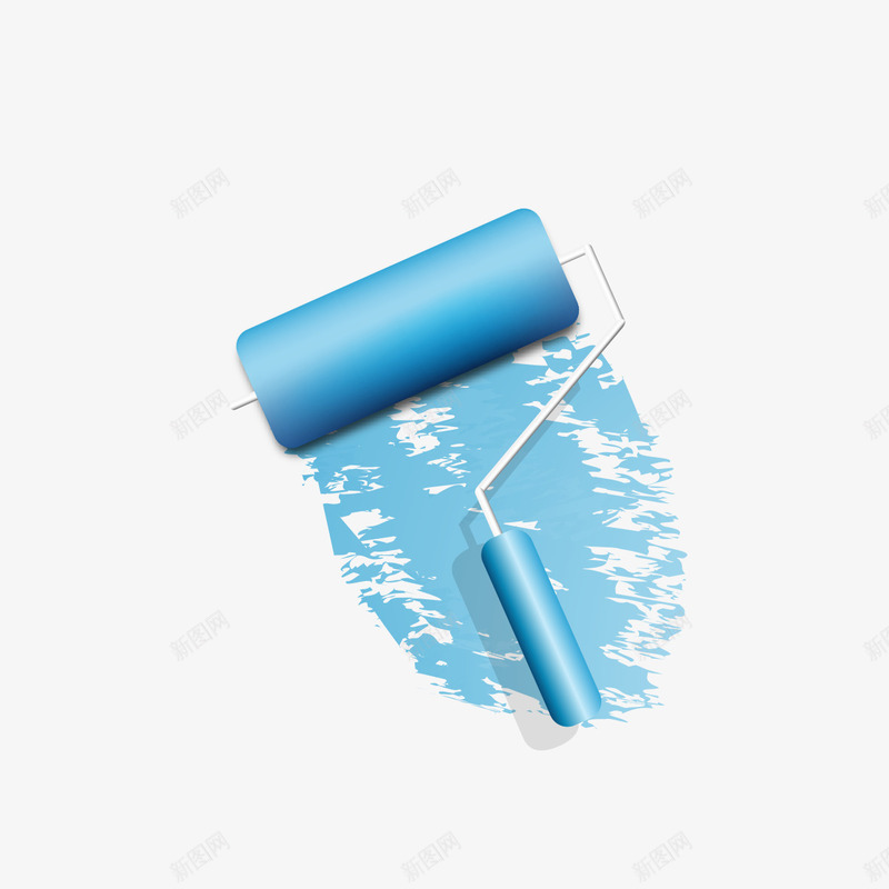 油漆滚筒模型png免抠素材_新图网 https://ixintu.com 油漆 油漆滚筒 滚筒 滚筒模型
