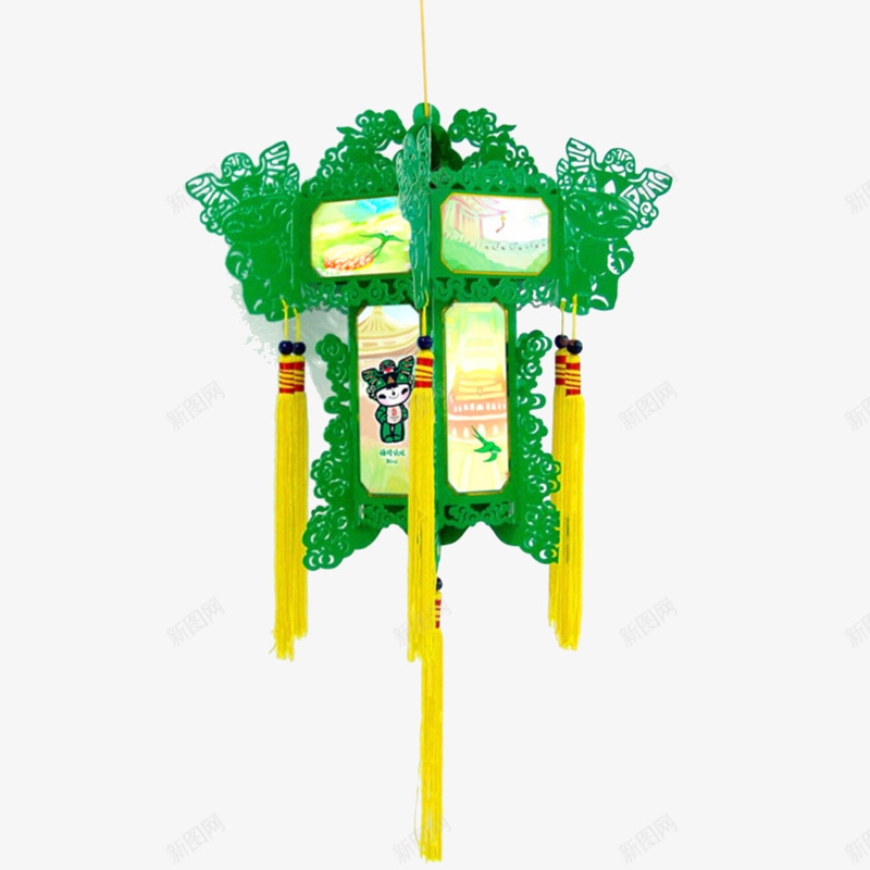 宫灯png免抠素材_新图网 https://ixintu.com 古灯 奥运娃娃 宫灯 庆典 房檐吊灯 房檐吊灯免抠 房檐吊灯免抠png 方灯 绿色