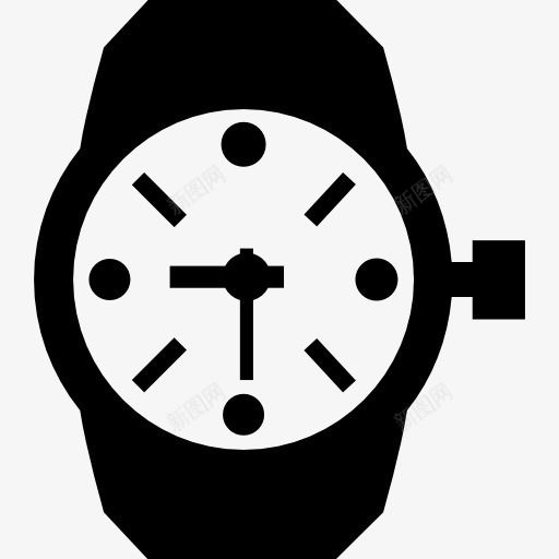 手表的圆形图标png_新图网 https://ixintu.com 工具 工具和用具 手表 时钟 时间 腕上的手表 钟表