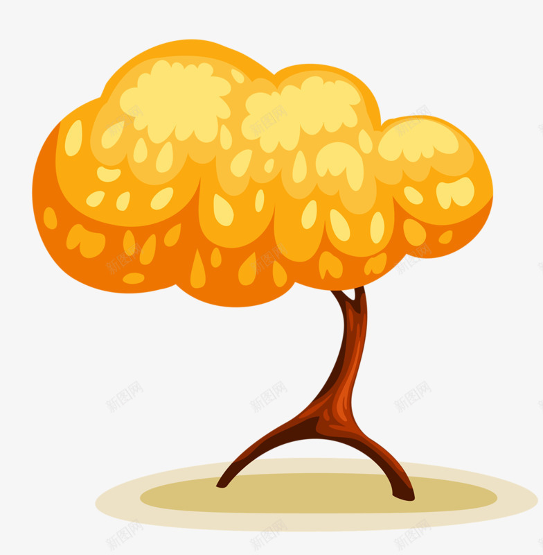 秋树png免抠素材_新图网 https://ixintu.com 枫树 树 树木 植物 秋季 秋树