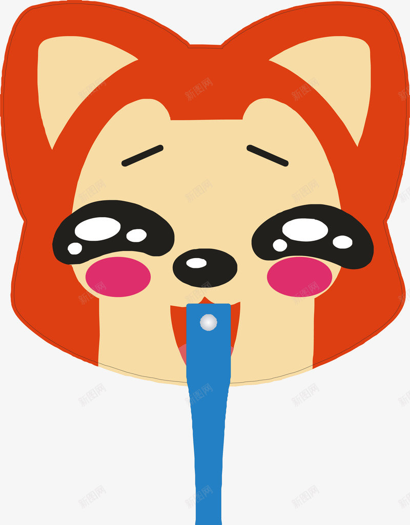 卡通形状扇子矢量图ai免抠素材_新图网 https://ixintu.com 创意扇子 卡通图案 卡通图案扇子 卡通形状扇子 圆扇子 圆扇子矢量 矢量图