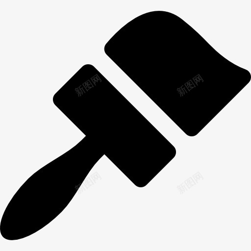 Paintbrush图标png_新图网 https://ixintu.com 填充 工具 工具和器具 油漆 画笔 绘画工具 艺术