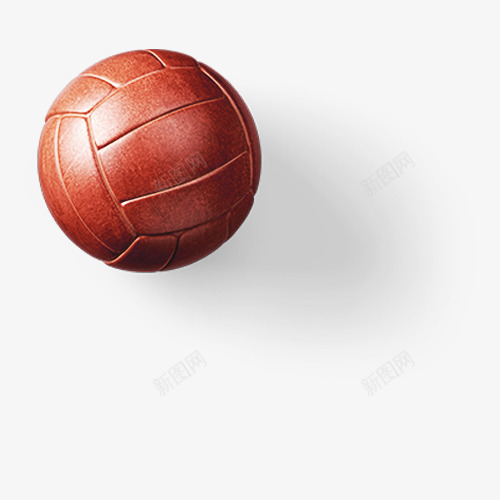 红色排球png免抠素材_新图网 https://ixintu.com 女排 排球 排球比赛 红色