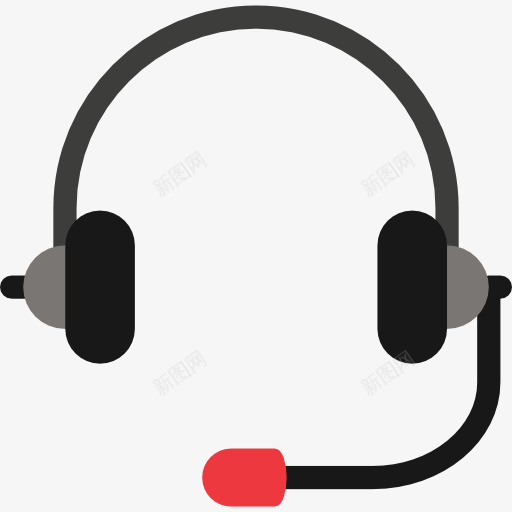 客户服务图标png_新图网 https://ixintu.com 客户服务 技术 电话营销 耳机 音响 麦克风