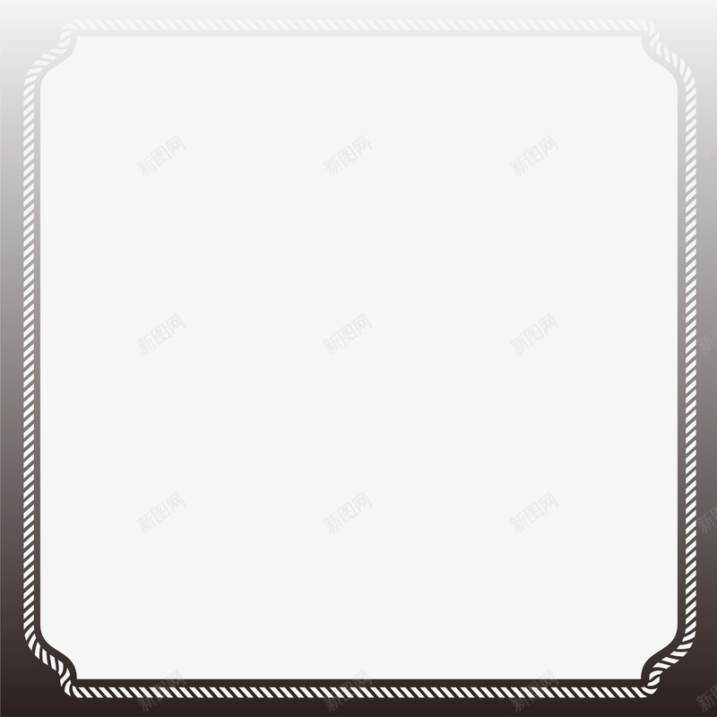 灰色渐变边框纹理png免抠素材_新图网 https://ixintu.com 免抠PNG 方形框 渐变 镂空边框 麻生边框 黑灰
