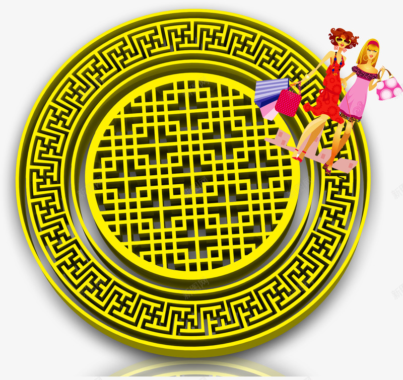 带有颜色的圆盘png免抠素材_新图网 https://ixintu.com 圆盘 带有颜色的圆盘