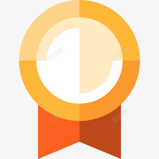 金牌图标png_新图网 https://ixintu.com 体育竞赛的奖励 奖 奖章 徽章