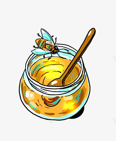 蜂蜜柚子茶png免抠素材_新图网 https://ixintu.com 卡通 手绘 简笔画 蜂蜜柚子茶
