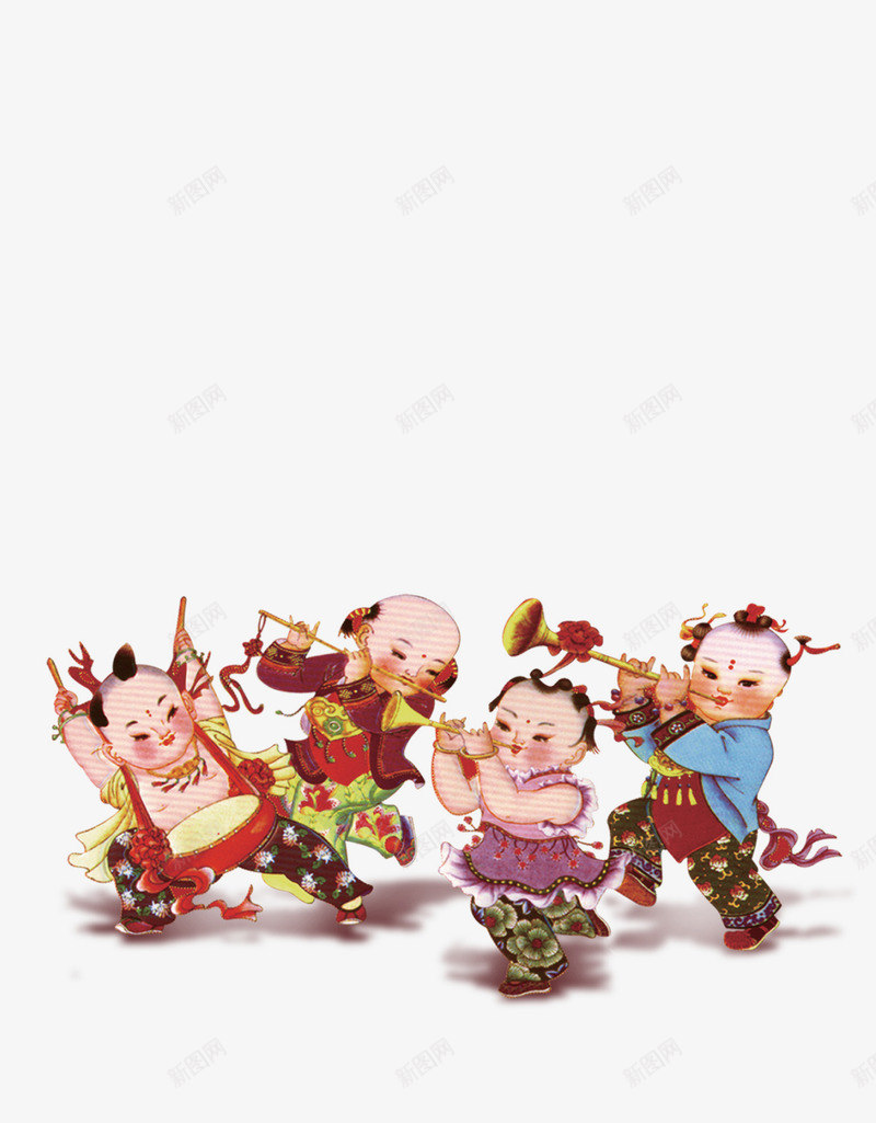 新年装饰卡通娃娃图png免抠素材_新图网 https://ixintu.com 卡通 卡通素材 卡通装饰 春节装饰 装饰 装饰免抠图 装饰素材 装饰高清