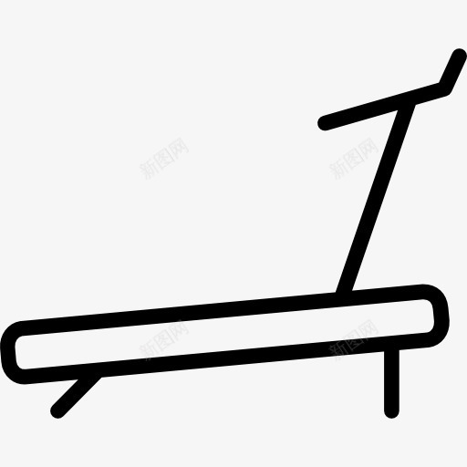 跑步机图标png_新图网 https://ixintu.com 健身 健身房 跑步 运动 运动和比赛 锻炼