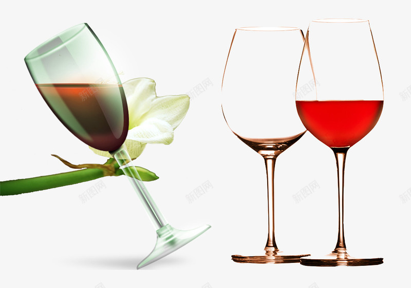 干杯红酒png免抠素材_新图网 https://ixintu.com 干杯 红酒 红酒素材 酒杯免抠
