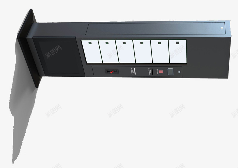 黑色充电站实物促销png免抠素材_新图网 https://ixintu.com 产品实物 低碳 便民服务 充电站 公益 环保 绿色节能