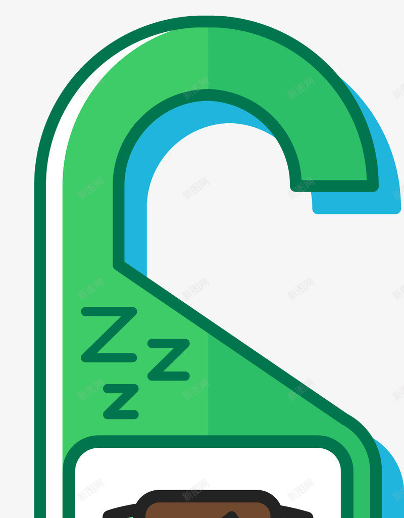 绿色涂抹的门牌png免抠素材_新图网 https://ixintu.com 悬挂门牌 涂抹门牌 绿色 绿色门牌 请勿打扰门牌 酒店门牌 门牌