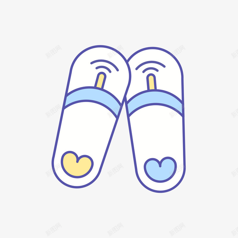 灰色手绘线稿凉拖鞋元素矢量图图标eps_新图网 https://ixintu.com 卡通图标 圆弧 心形 扁平化 手绘 灰色 爱情 爱没有距离 矢量图 穿着 线稿