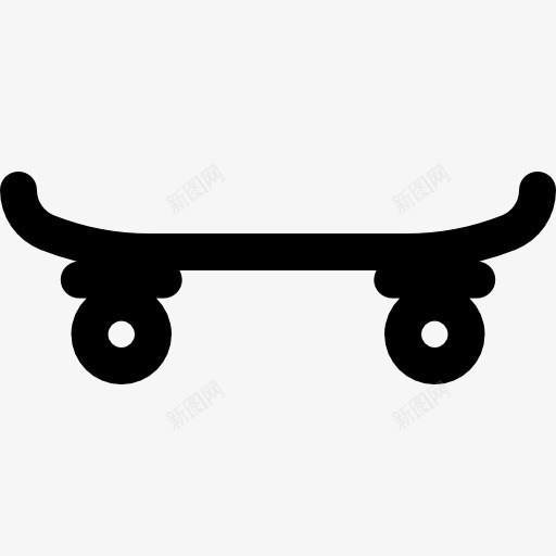 滑板图标png_新图网 https://ixintu.com 体育 多项运动 探险 滑冰 滑板 车轮 运动和比赛