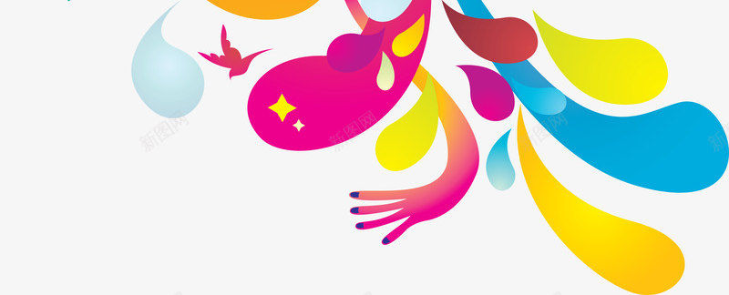 手绘扁平卡通鲜艳的小鹦鹉png免抠素材_新图网 https://ixintu.com 卡通 扁平 鲜艳 鹦鹉