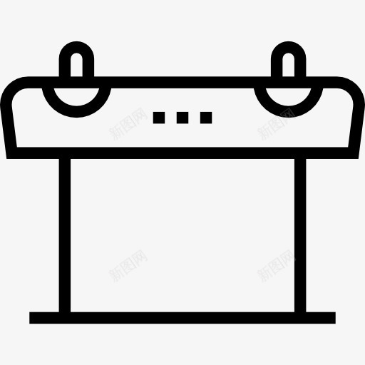 体操图标png_新图网 https://ixintu.com 体操 体育 体育竞赛 体育馆 竞技 跳马 降压