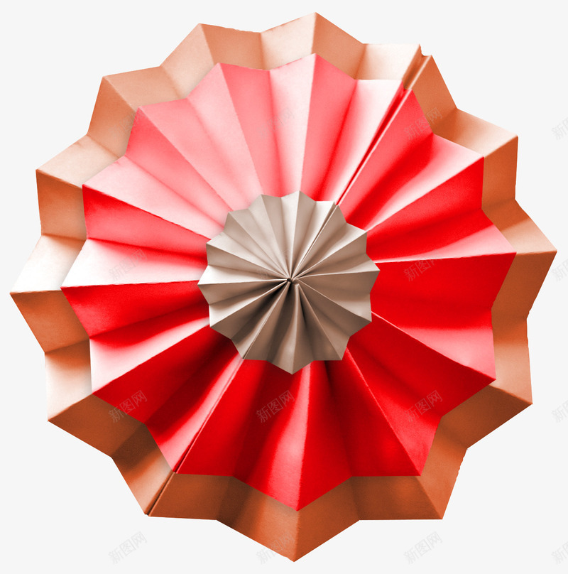 纸花png免抠素材_新图网 https://ixintu.com 折纸 清新 纸花 花朵