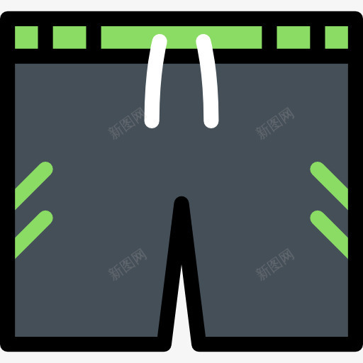短图标png_新图网 https://ixintu.com 体育 战斗 拳击 拳击短裤 时尚 短的短裤 运动和比赛