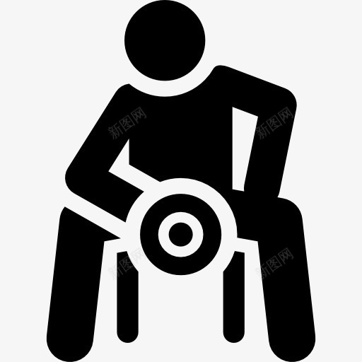 举重图标png_新图网 https://ixintu.com humanpictos 举重 人 体操 体育竞赛 健身 健身房 运动