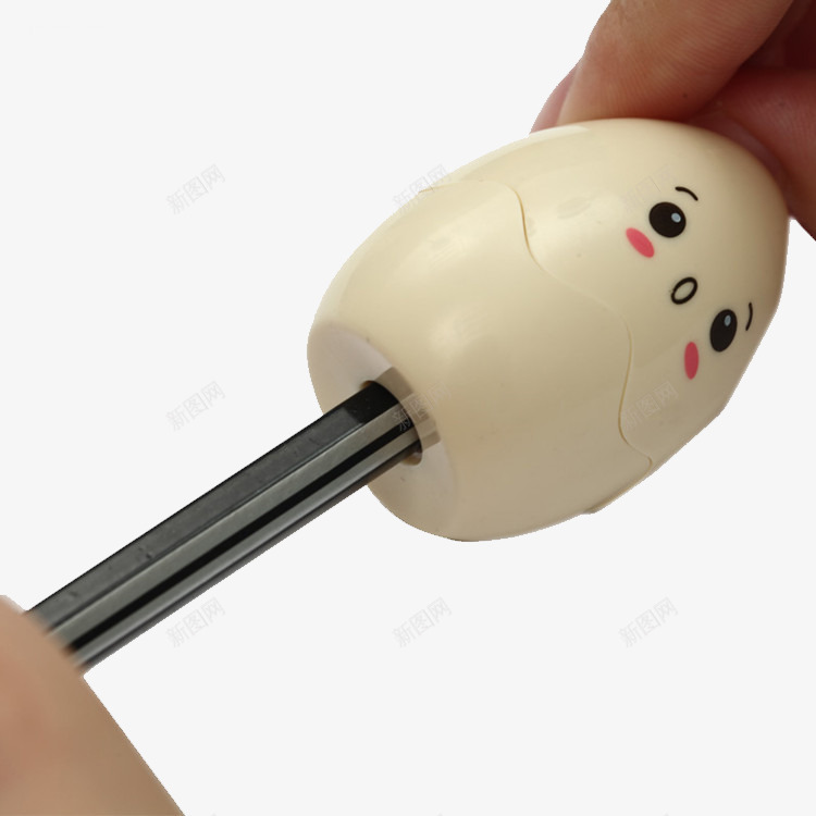 鸡蛋铅笔刀png免抠素材_新图网 https://ixintu.com 产品实物 削笔刀 塑料 文具 转笔刀