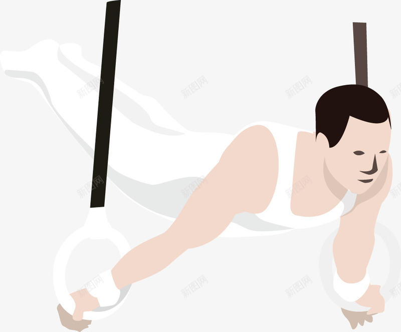 双环奥运健儿png免抠素材_新图网 https://ixintu.com 双环 奥运会 奥运健儿 比赛项目