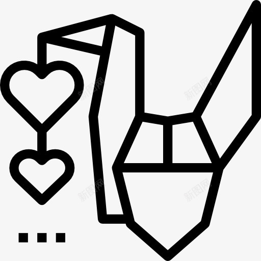 折纸图标png_新图网 https://ixintu.com 休闲 动物 折纸 纸