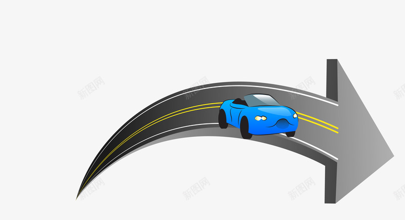 卡通图案箭头赛车道png免抠素材_新图网 https://ixintu.com 卡通图案 比赛跑道 赛车 赛车跑道 赛车道 跑道