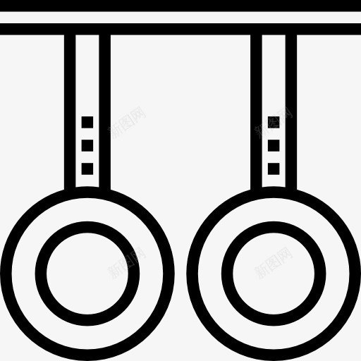 环图标png_新图网 https://ixintu.com 体操 体操运动员 体育 体育竞赛 健身房 奥运会 环 田径 运动员