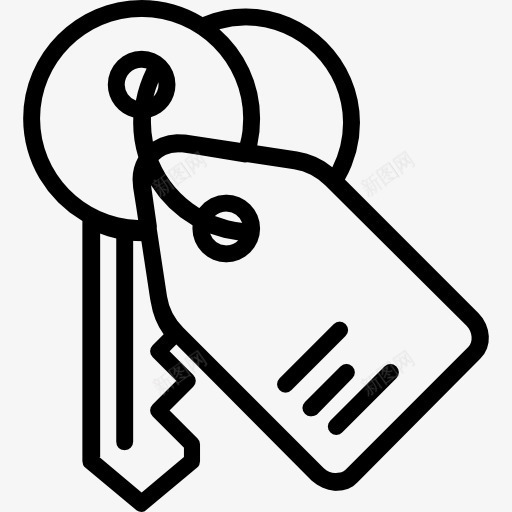 房子的钥匙图标png_新图网 https://ixintu.com 关键 安全 家庭 工具和用具 房地产 房子 房子的钥匙