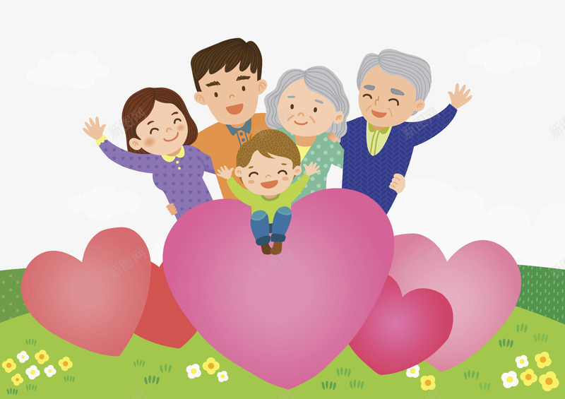 坐在心上的孩子png免抠素材_新图网 https://ixintu.com 一家人 一家人手绘 亲人 家人 家庭 幸福 心 情亲 温暖 温馨 融洽 血缘 血缘关系
