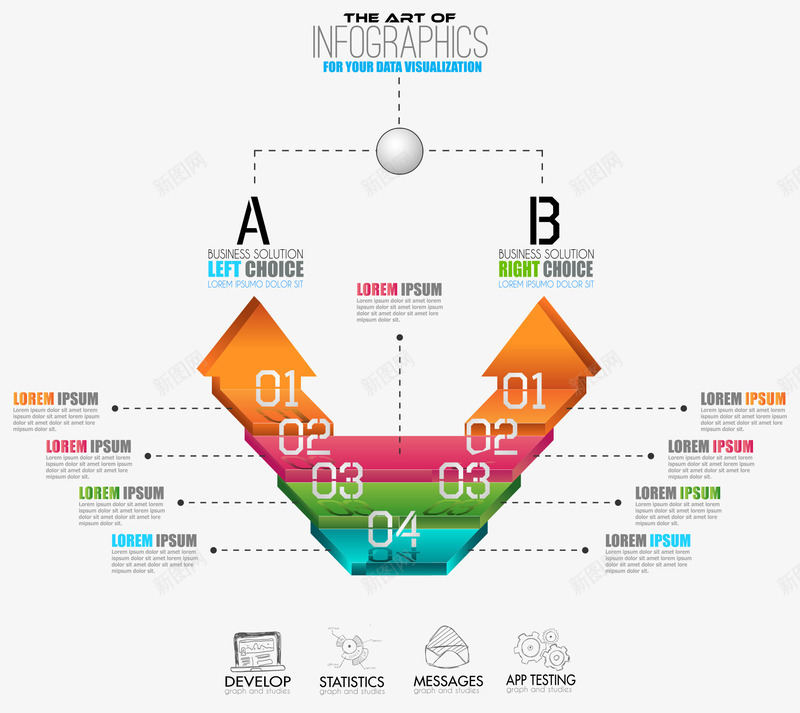 3d信息分布结构图表png免抠素材_新图网 https://ixintu.com 数字 架构图 立体 阶梯式 颜色