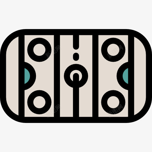 曲棍球场图标png_新图网 https://ixintu.com 体育 体育竞赛 冰上曲棍球 团队运动 多项运动 曲棍球场 设备 运动