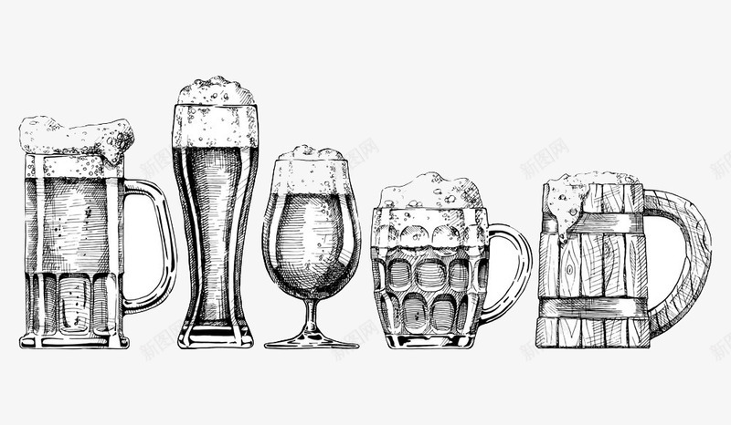 素描酒杯矢量图eps免抠素材_新图网 https://ixintu.com 矢量图 酒瓶酒插画素描插画手绘 酒简笔画