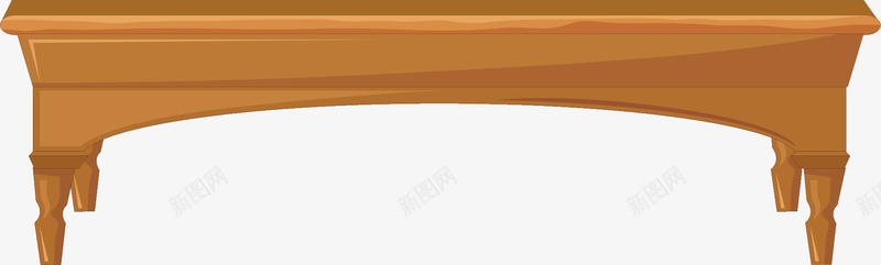 卡通桌子矢量图ai免抠素材_新图网 https://ixintu.com PNG图 PNG图下载 创意卡通 卡通 卡通插图 家具 插图 木桌子 桌子 矢量图