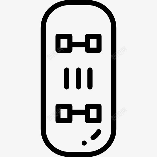 滑板图标png_新图网 https://ixintu.com 体育 多项运动 滑板 轮 运动和比赛