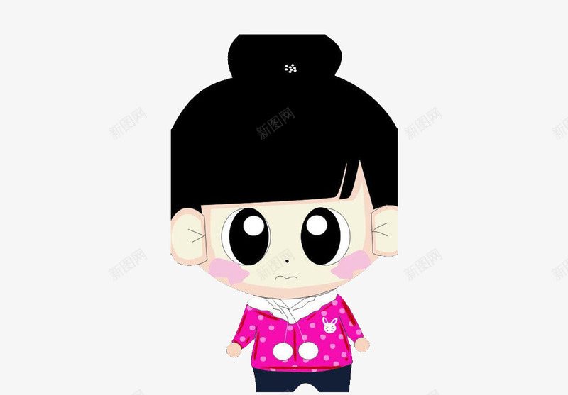 可爱卡通娃娃png免抠素材_新图网 https://ixintu.com 乖 卡通 卡通娃娃 可爱 可爱卡通娃娃 可爱娃娃 娃娃 萌 萌宝 萌物