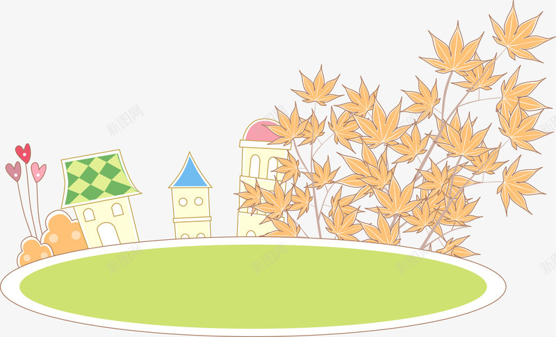 卡通线稿卡通房子png免抠素材_新图网 https://ixintu.com 卡通手绘房子 手绘建筑 线稿卡通房子