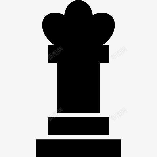女王的黑色棋子图标png_新图网 https://ixintu.com 块 形状 棋子 游戏 片 皇后 皇后棋子 象棋 黑色