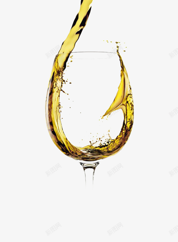 酒杯png免抠素材_新图网 https://ixintu.com 倾倒素材 滴溅效果 装饰 酒