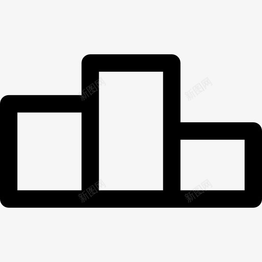 领奖台图标png_新图网 https://ixintu.com 体育奖 冠军 奥运会 标志 领奖站台