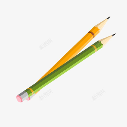 削好的卡通铅笔png免抠素材_新图网 https://ixintu.com 免扣PNG 卡通 手绘 文具 铅笔