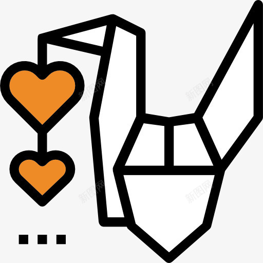 折纸图标png_新图网 https://ixintu.com 休闲 动物 折纸 纸