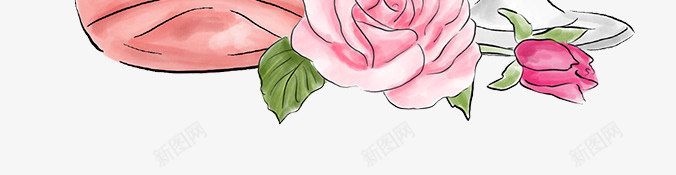 红酒和花朵手绘图png免抠素材_新图网 https://ixintu.com 手绘图 红酒 红酒杯 红酒瓶 花卉 花朵 高脚杯